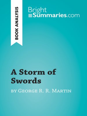 cover image of A Storm of Swords by George R. R. Martin (Book Analysis)